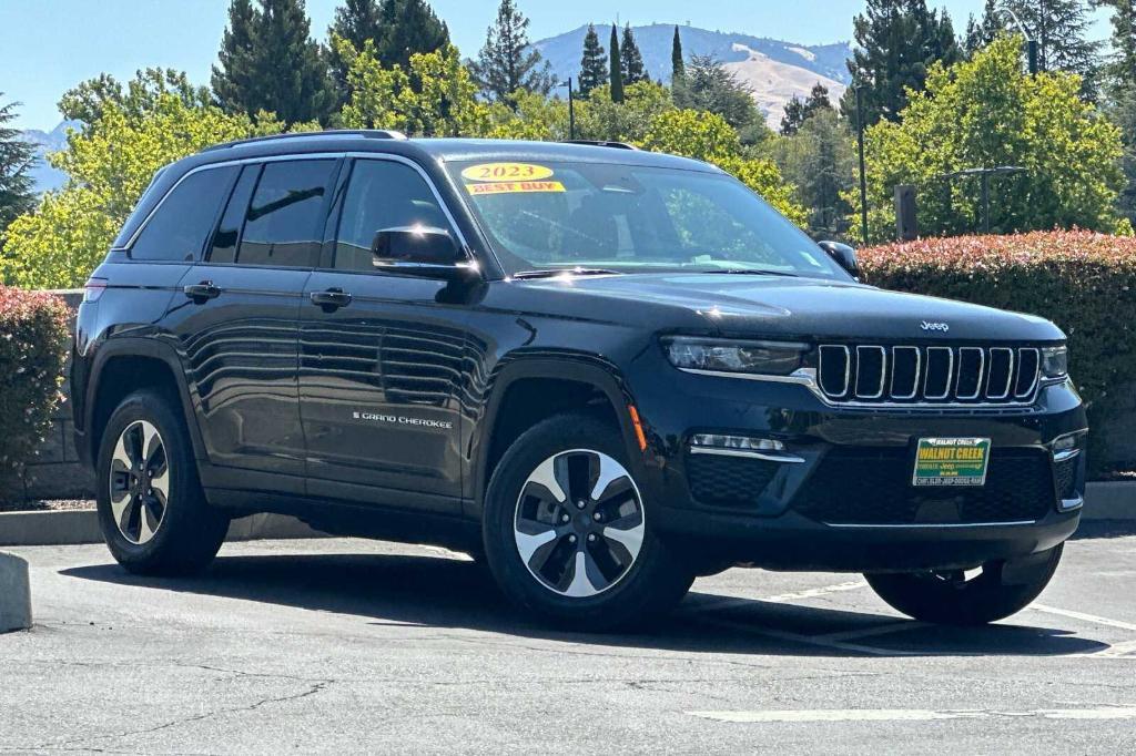 used 2023 Jeep Grand Cherokee 4xe car, priced at $32,000