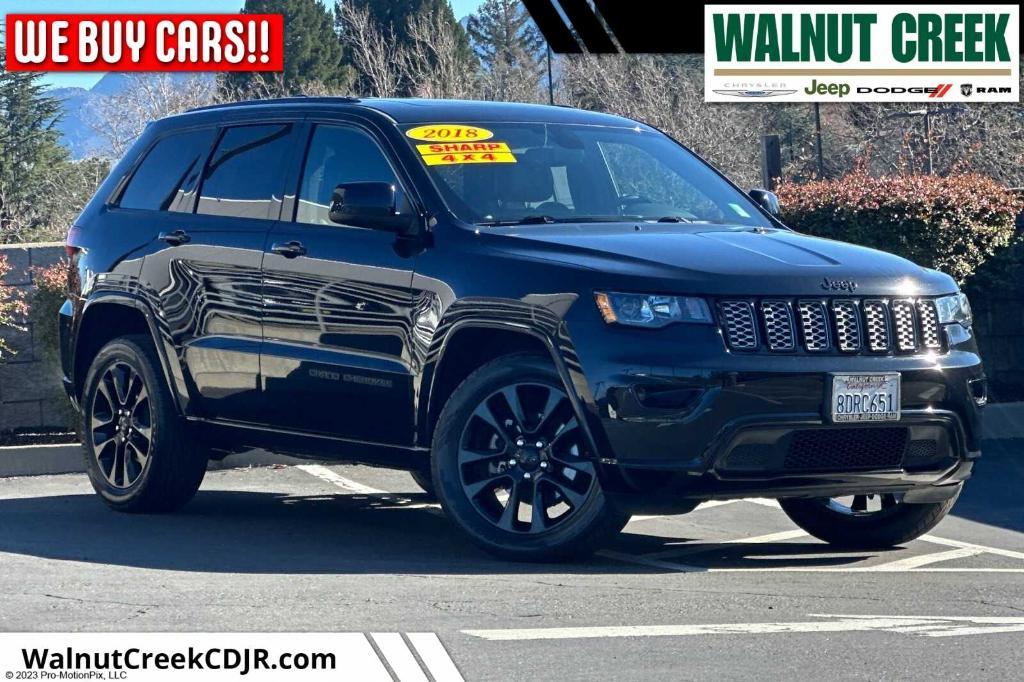 used 2018 Jeep Grand Cherokee car, priced at $20,000