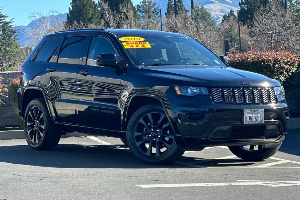 used 2018 Jeep Grand Cherokee car, priced at $20,000