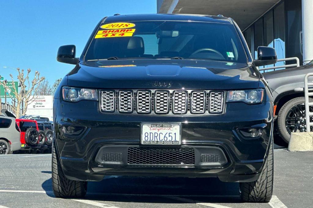 used 2018 Jeep Grand Cherokee car, priced at $20,000