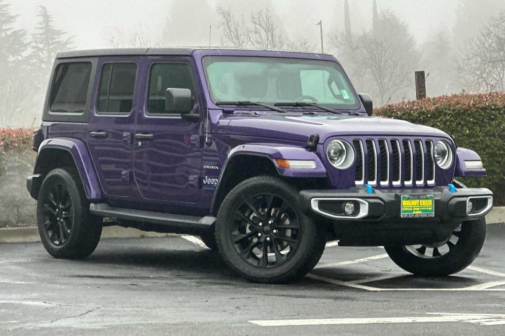 used 2023 Jeep Wrangler 4xe car, priced at $36,500