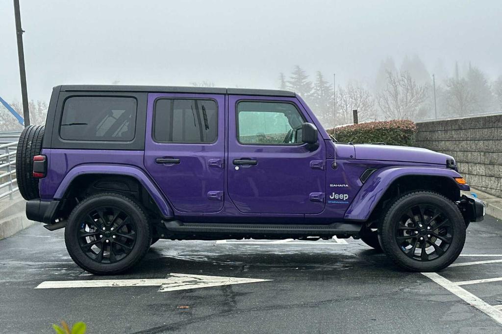 used 2023 Jeep Wrangler 4xe car, priced at $36,500