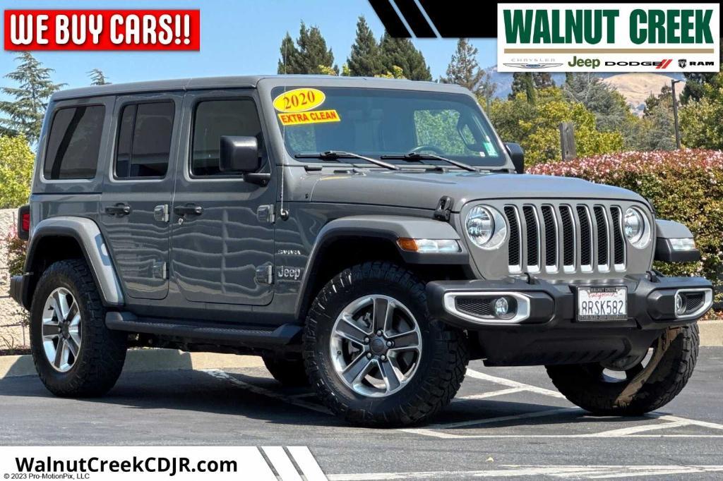 used 2020 Jeep Wrangler Unlimited car, priced at $34,900