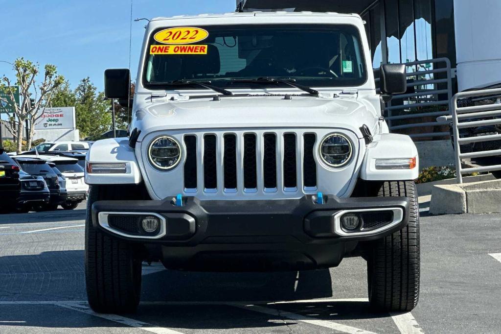 used 2022 Jeep Wrangler Unlimited 4xe car, priced at $36,000