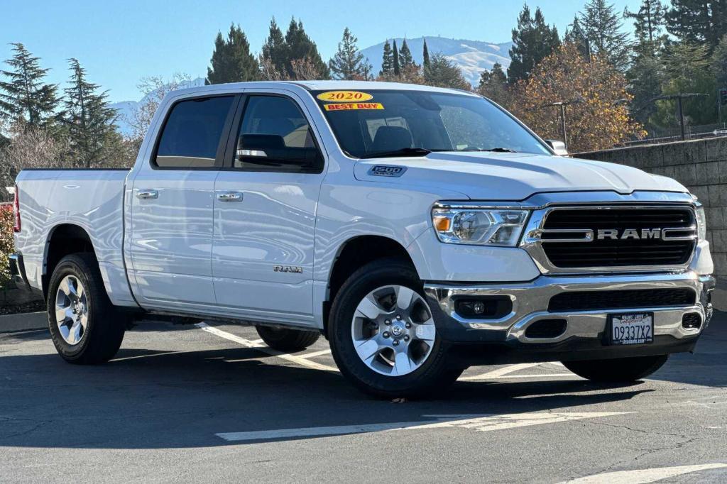 used 2020 Ram 1500 car, priced at $26,500