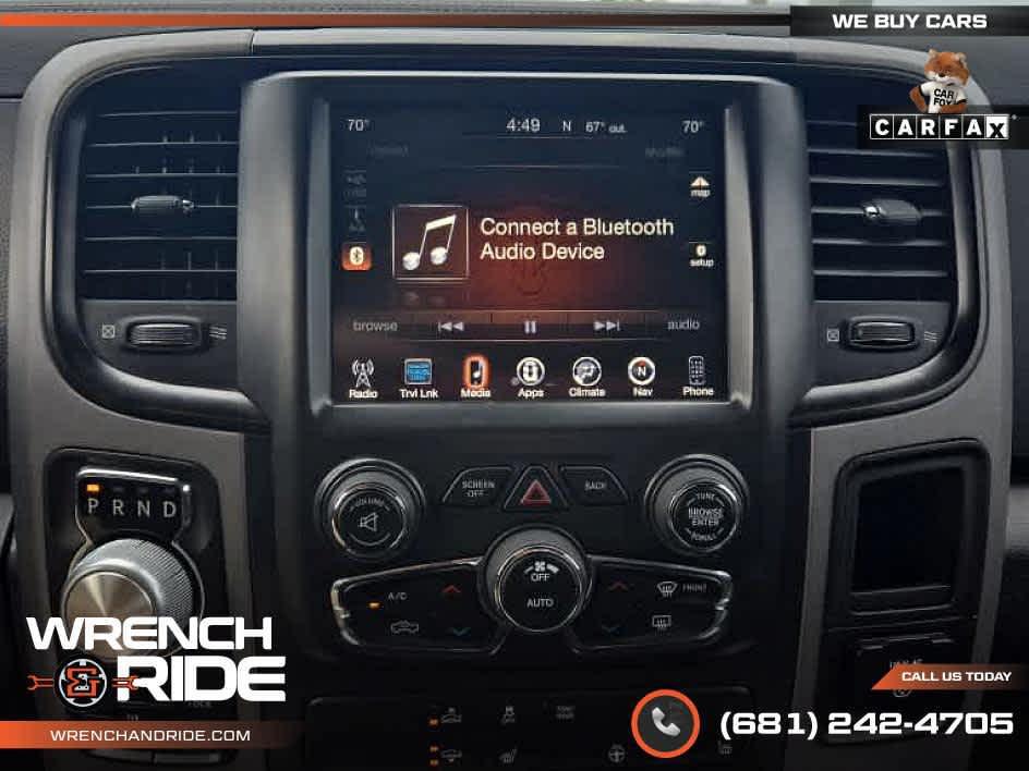 used 2017 Ram 1500 car, priced at $22,785