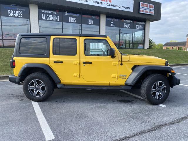 used 2019 Jeep Wrangler Unlimited car, priced at $25,890