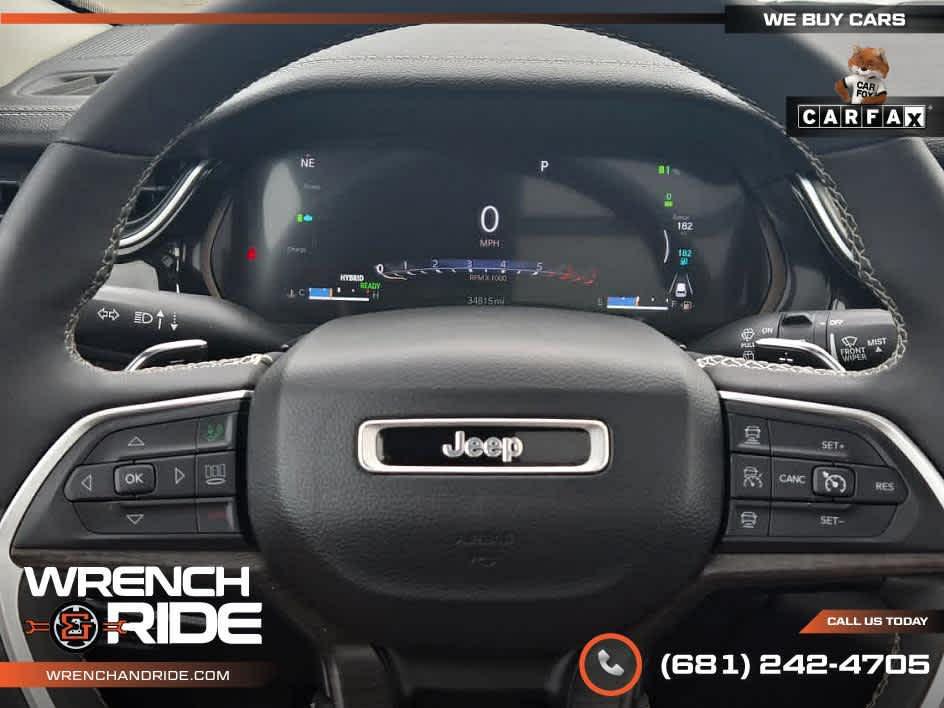 used 2023 Jeep Grand Cherokee 4xe car, priced at $33,985