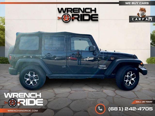 used 2018 Jeep Wrangler JK Unlimited car, priced at $19,445