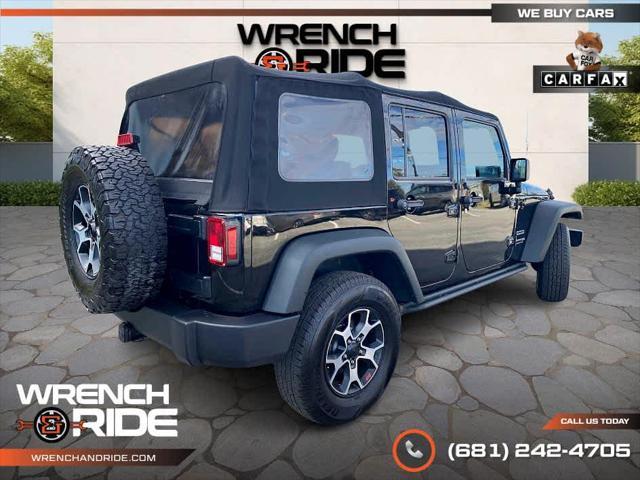 used 2018 Jeep Wrangler JK Unlimited car, priced at $19,445