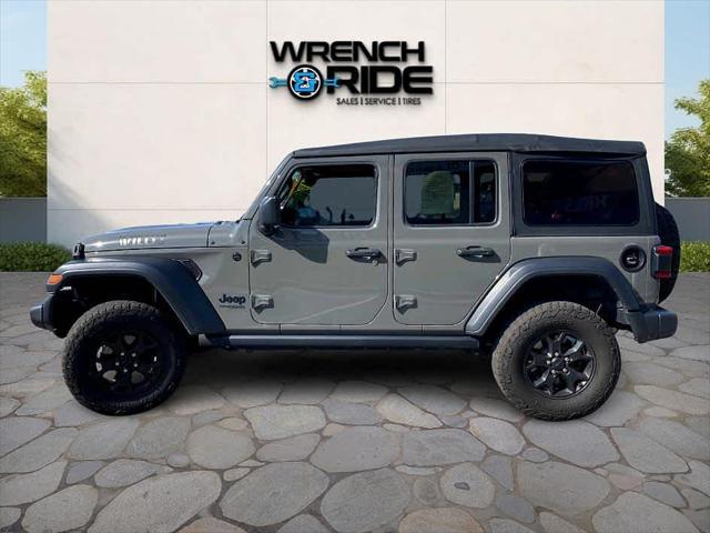 used 2020 Jeep Wrangler Unlimited car, priced at $27,585