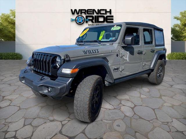 used 2020 Jeep Wrangler Unlimited car, priced at $27,585