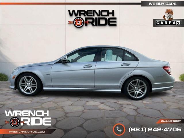 used 2009 Mercedes-Benz C-Class car, priced at $6,000