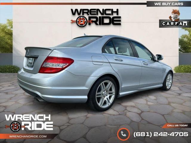 used 2009 Mercedes-Benz C-Class car, priced at $6,000