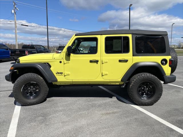 used 2022 Jeep Wrangler Unlimited car, priced at $32,850