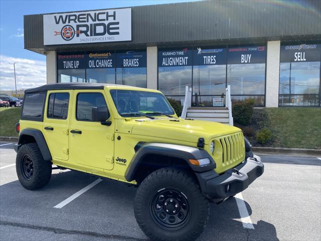 used 2022 Jeep Wrangler Unlimited car, priced at $34,990