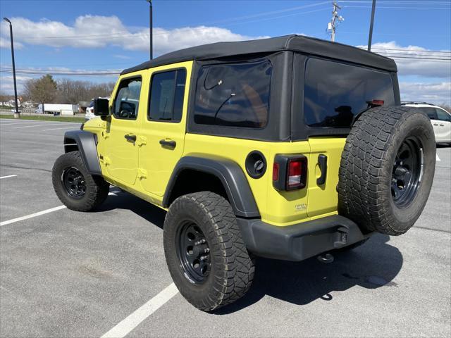 used 2022 Jeep Wrangler Unlimited car, priced at $32,850