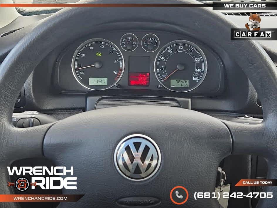 used 2002 Volkswagen Passat car, priced at $5,995