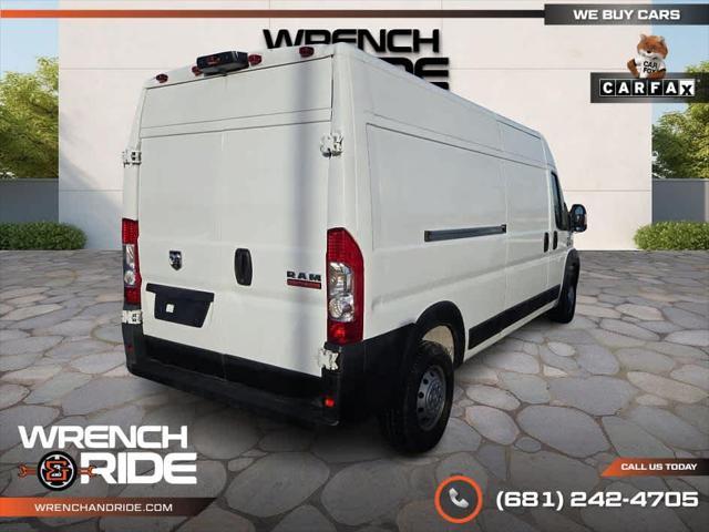 used 2019 Ram ProMaster 2500 car, priced at $20,945