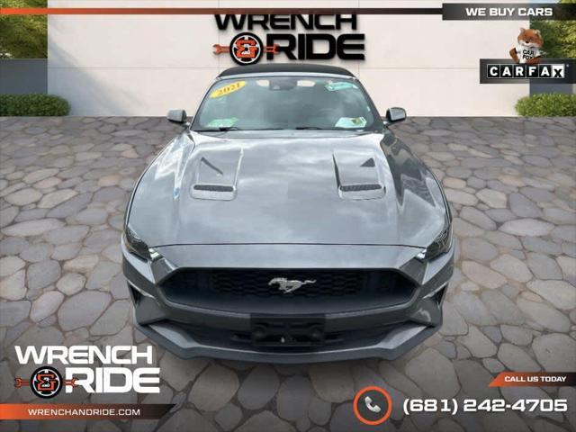 used 2021 Ford Mustang car, priced at $21,700