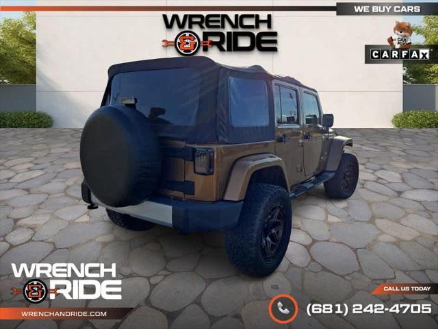 used 2011 Jeep Wrangler Unlimited car, priced at $15,985