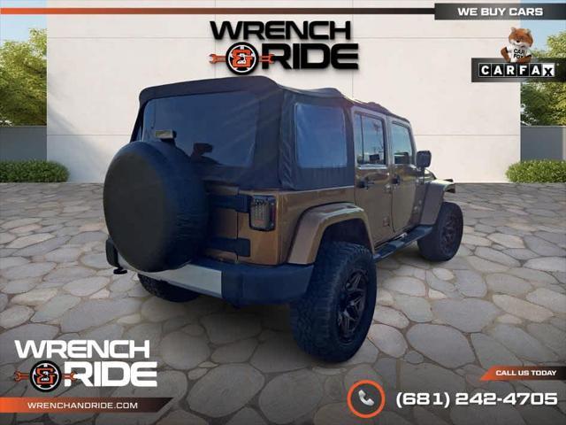 used 2011 Jeep Wrangler Unlimited car, priced at $15,985