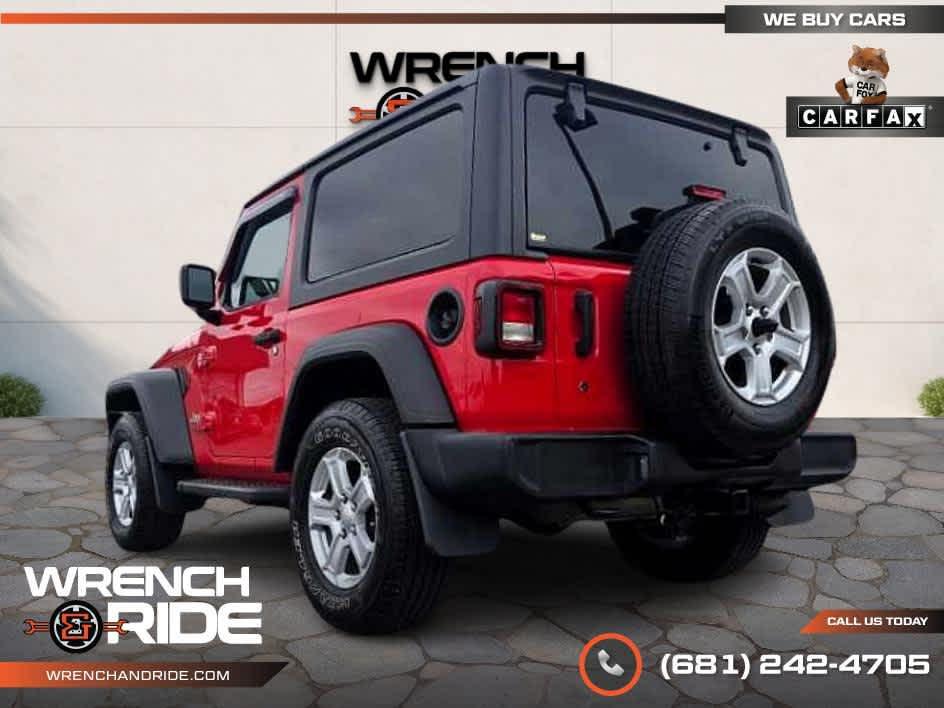 used 2019 Jeep Wrangler car, priced at $20,875