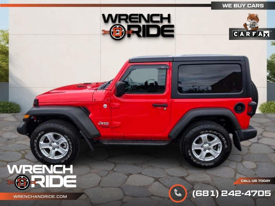 used 2019 Jeep Wrangler car, priced at $20,875