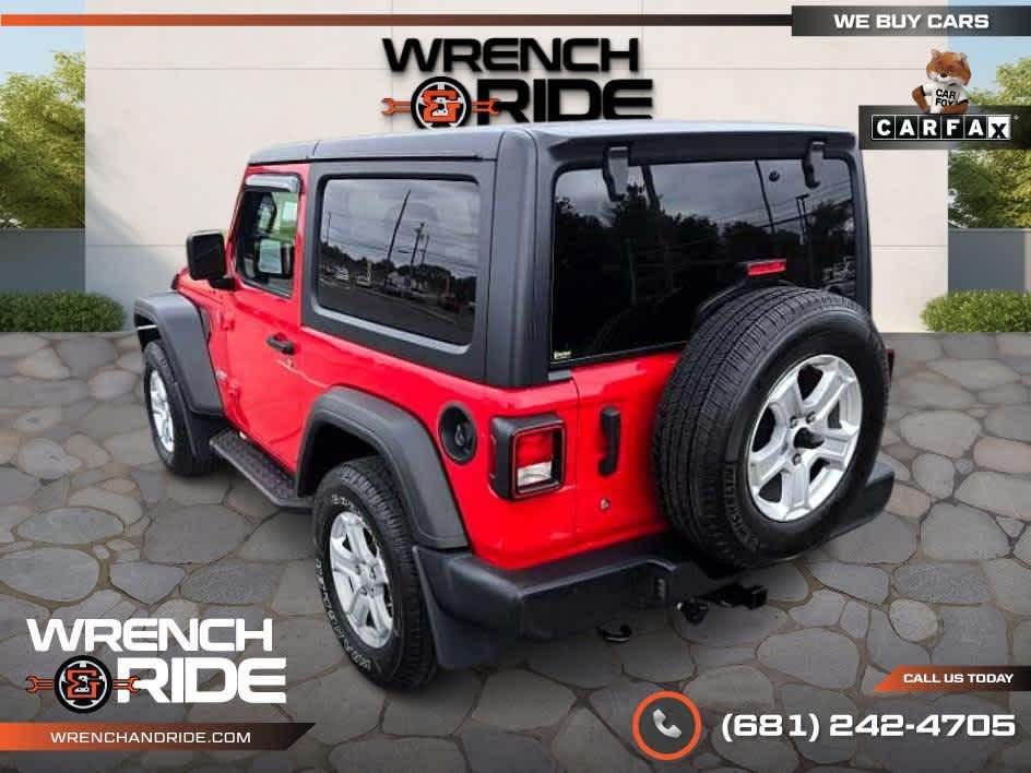 used 2019 Jeep Wrangler car, priced at $20,875