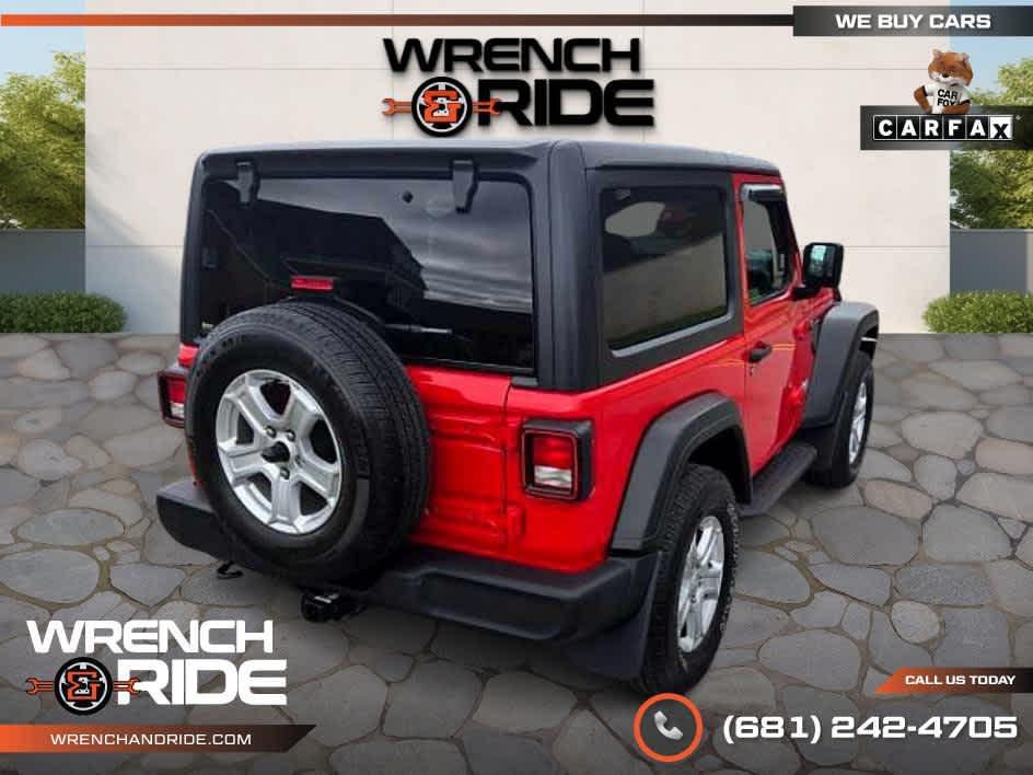 used 2019 Jeep Wrangler car, priced at $20,875
