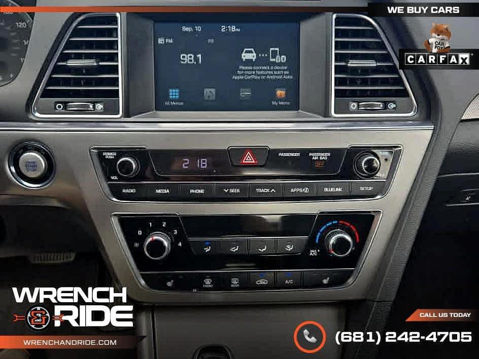 used 2017 Hyundai Sonata car, priced at $12,985