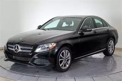 used 2018 Mercedes-Benz C-Class car, priced at $18,421