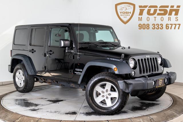 used 2015 Jeep Wrangler Unlimited car, priced at $17,706