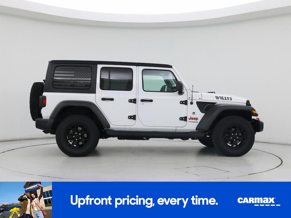used 2021 Jeep Wrangler car, priced at $32,998