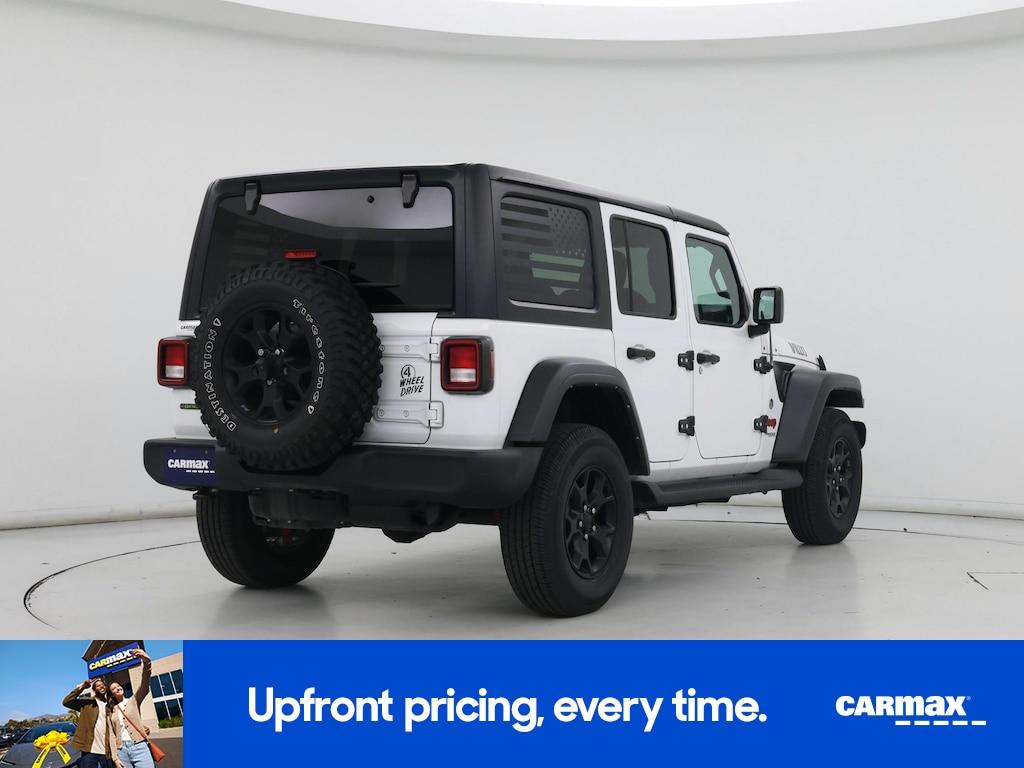 used 2021 Jeep Wrangler car, priced at $32,998