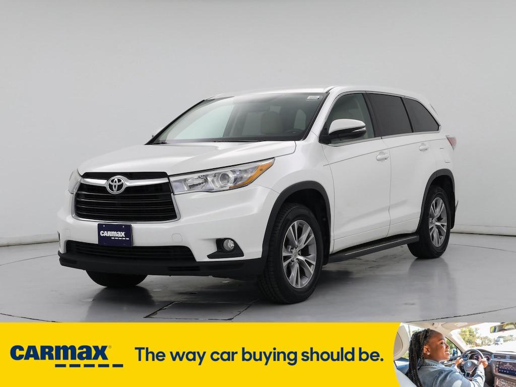 used 2015 Toyota Highlander car, priced at $18,998