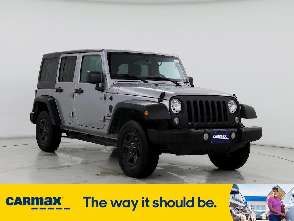 used 2018 Jeep Wrangler car, priced at $24,998