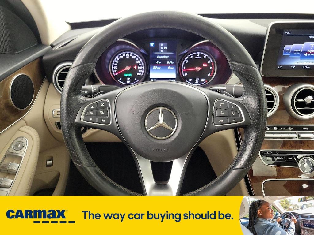 used 2017 Mercedes-Benz C-Class car, priced at $19,998