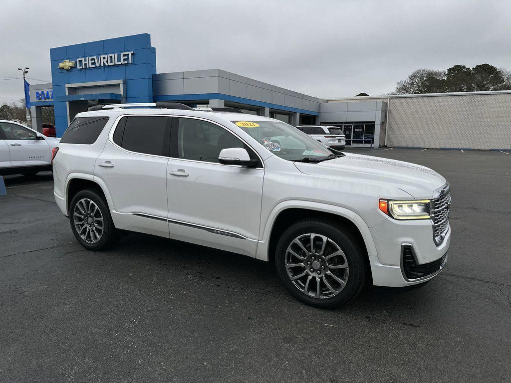 used 2021 GMC Acadia car, priced at $26,550