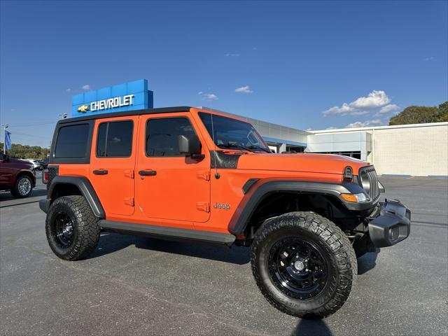 used 2018 Jeep Wrangler Unlimited car, priced at $26,847