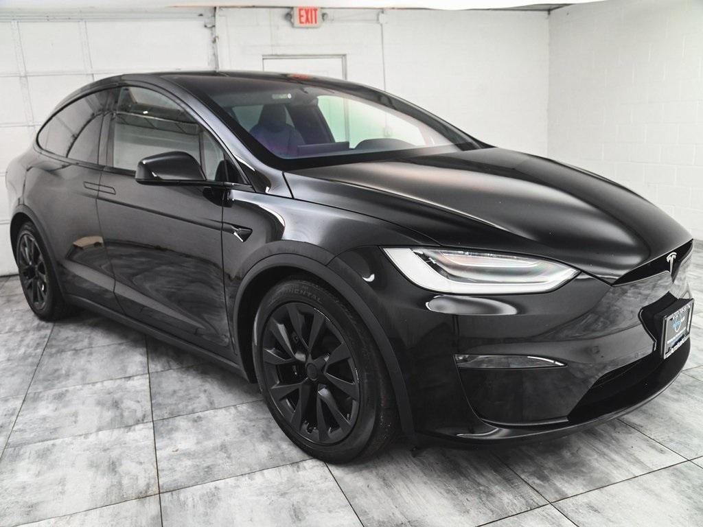 used 2022 Tesla Model X car, priced at $44,995