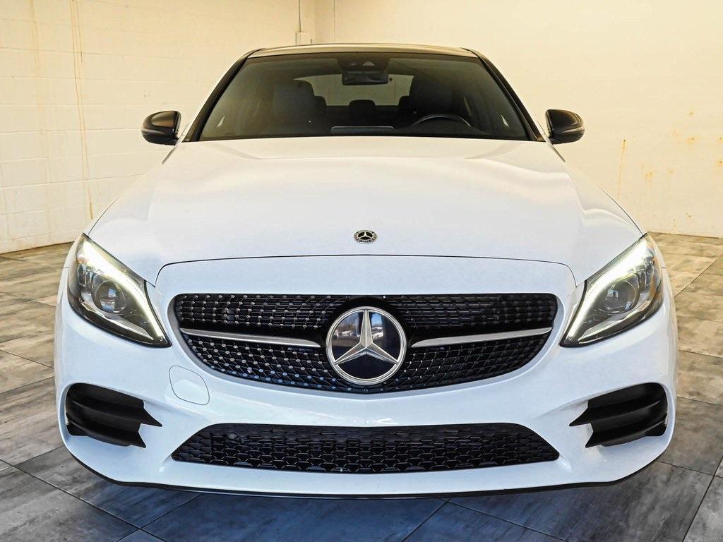 used 2021 Mercedes-Benz C-Class car, priced at $25,990