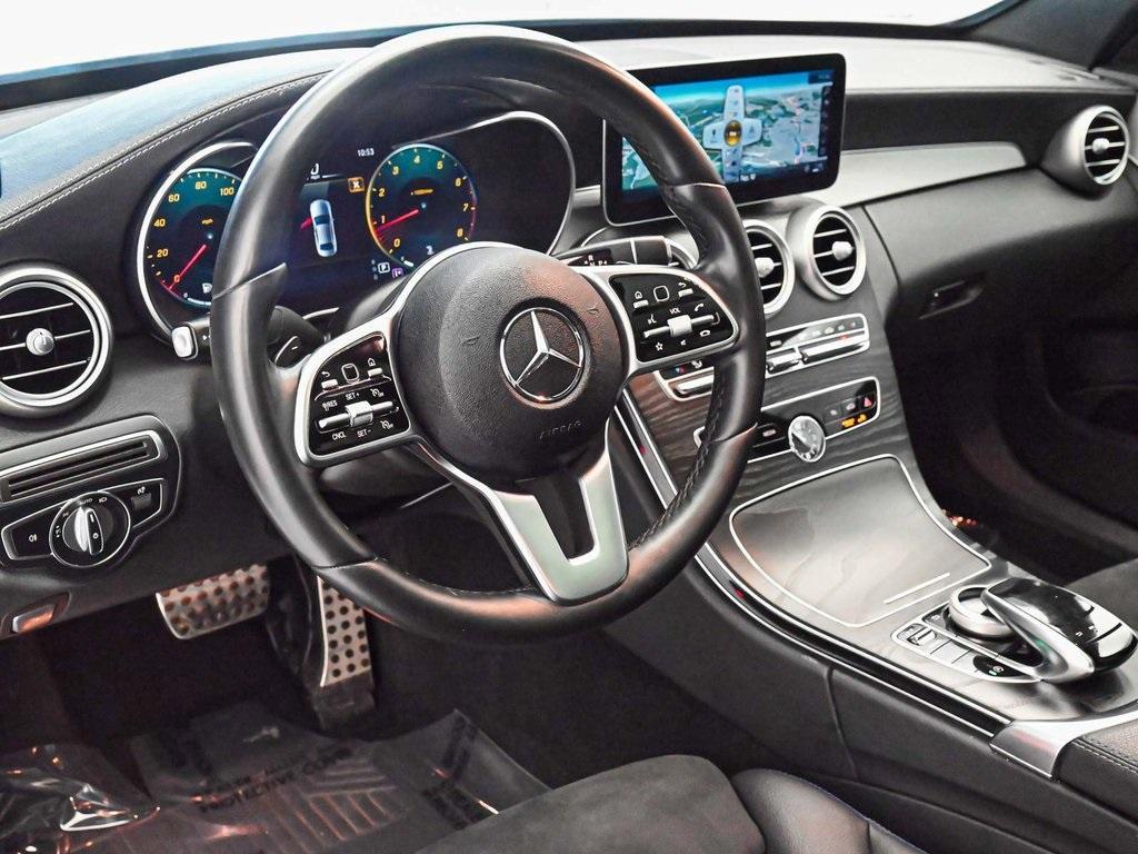 used 2021 Mercedes-Benz C-Class car, priced at $25,990