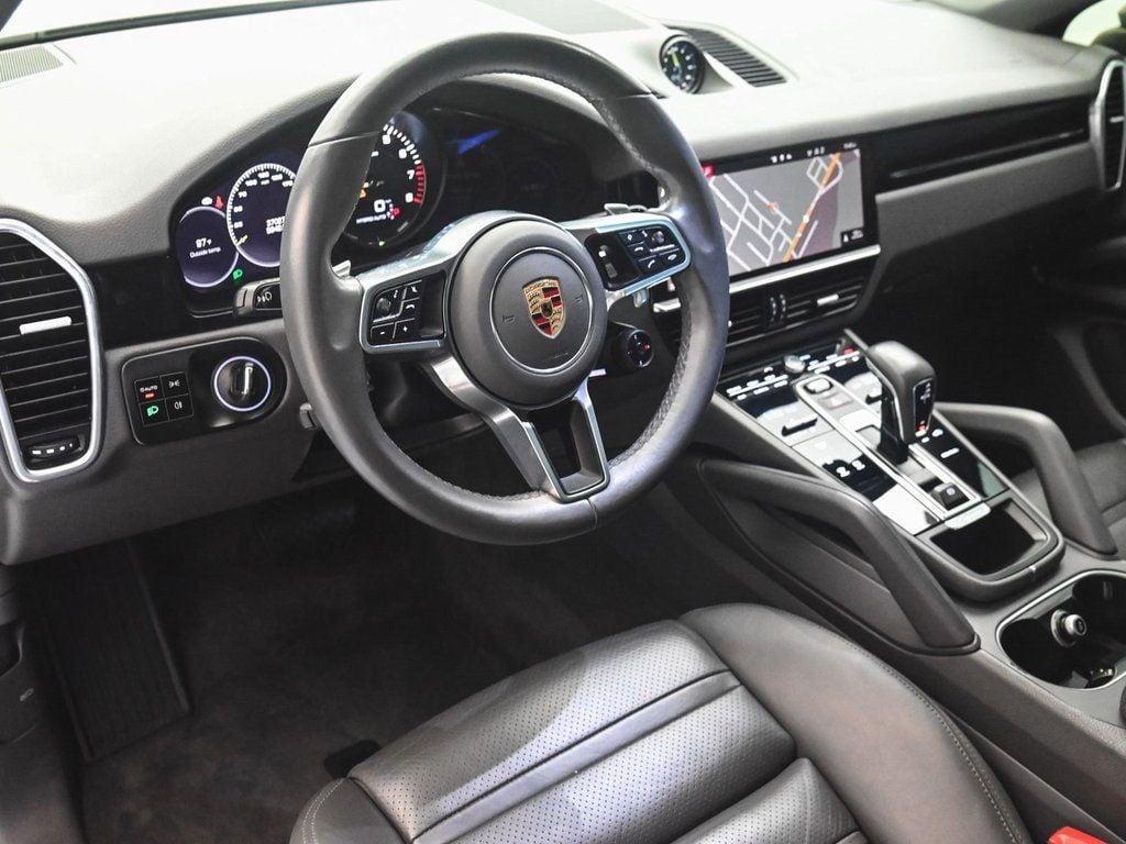 used 2021 Porsche Cayenne E-Hybrid Coupe car, priced at $49,595