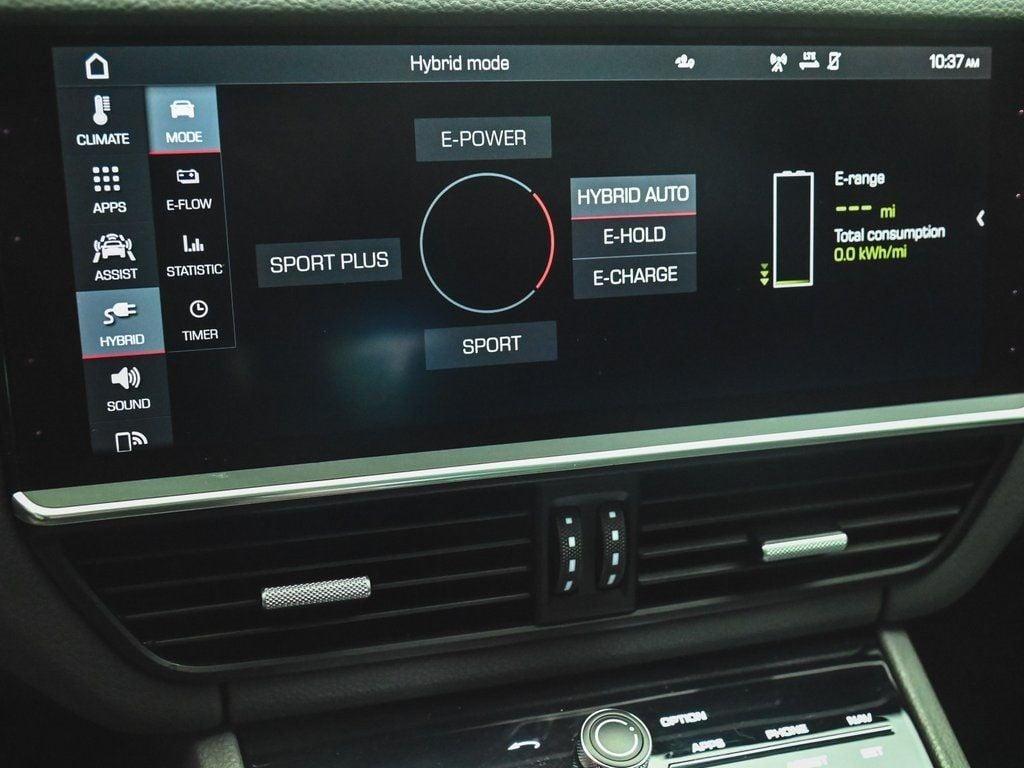 used 2021 Porsche Cayenne E-Hybrid Coupe car, priced at $49,595