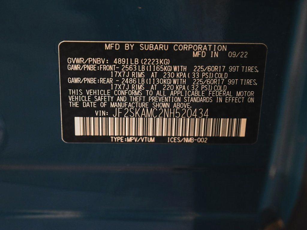 used 2022 Subaru Forester car, priced at $26,595