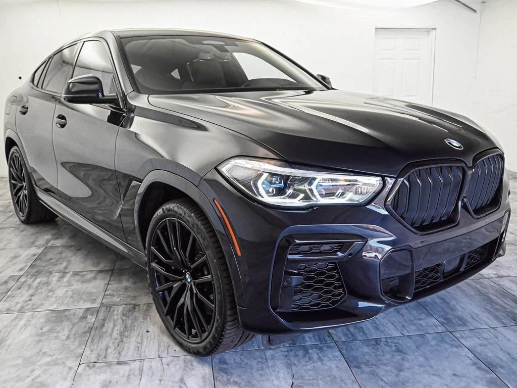 used 2022 BMW X6 car, priced at $58,990