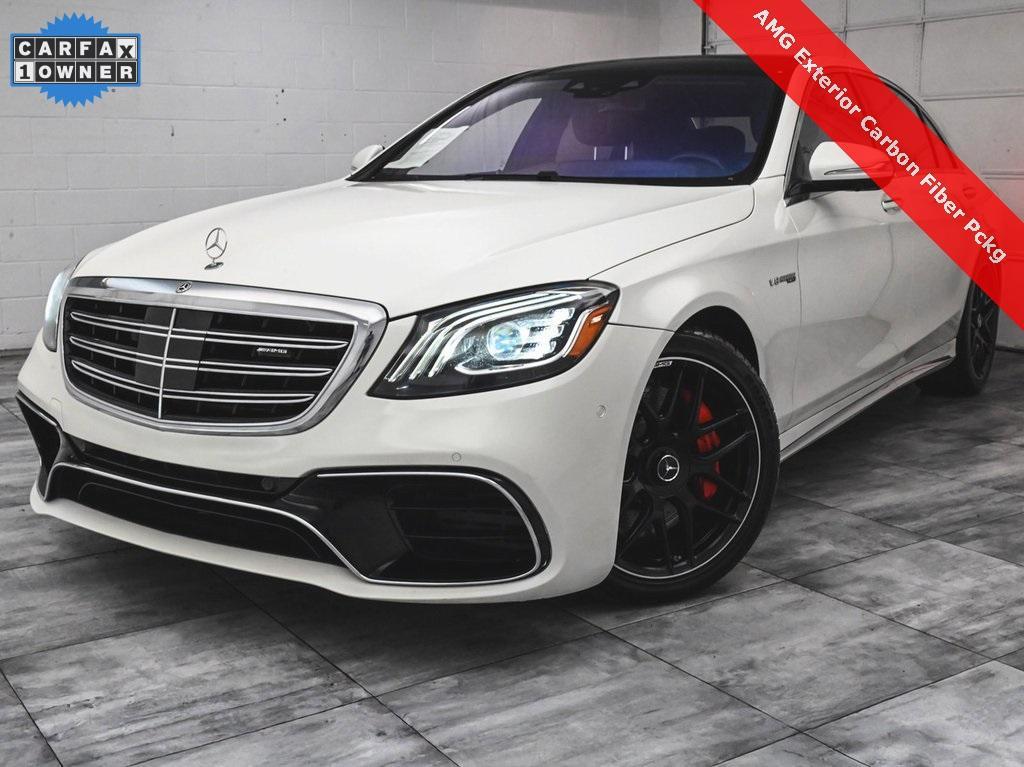 used 2020 Mercedes-Benz AMG S 63 car, priced at $60,590