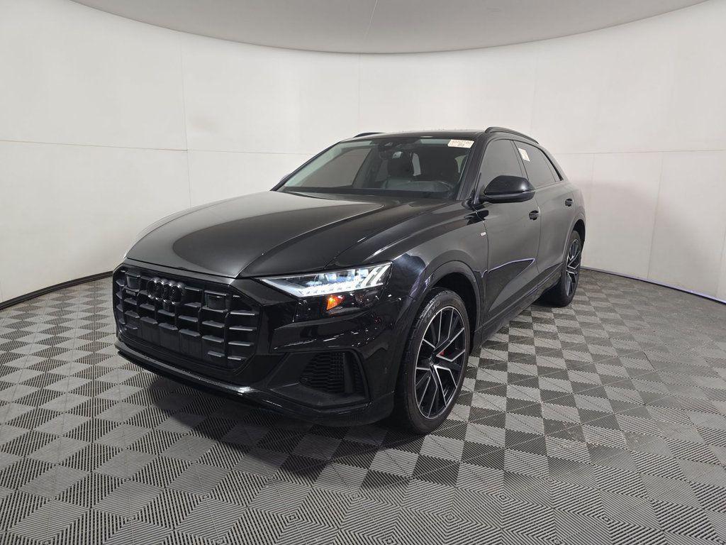 used 2023 Audi Q8 car, priced at $49,990