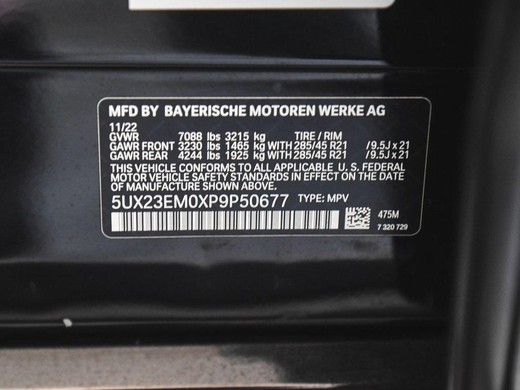 used 2023 BMW X7 car, priced at $61,995